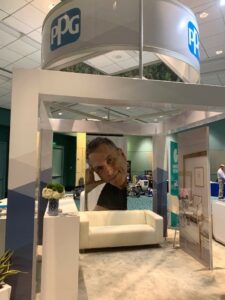 PPG color booth at the Puerto Rico Convention Center in San Juan